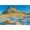 Canada Saskatchewan Big Muddy Badlands. Landscape With Castle Butte In Winter. Poster Print By Jaynes Gallery
